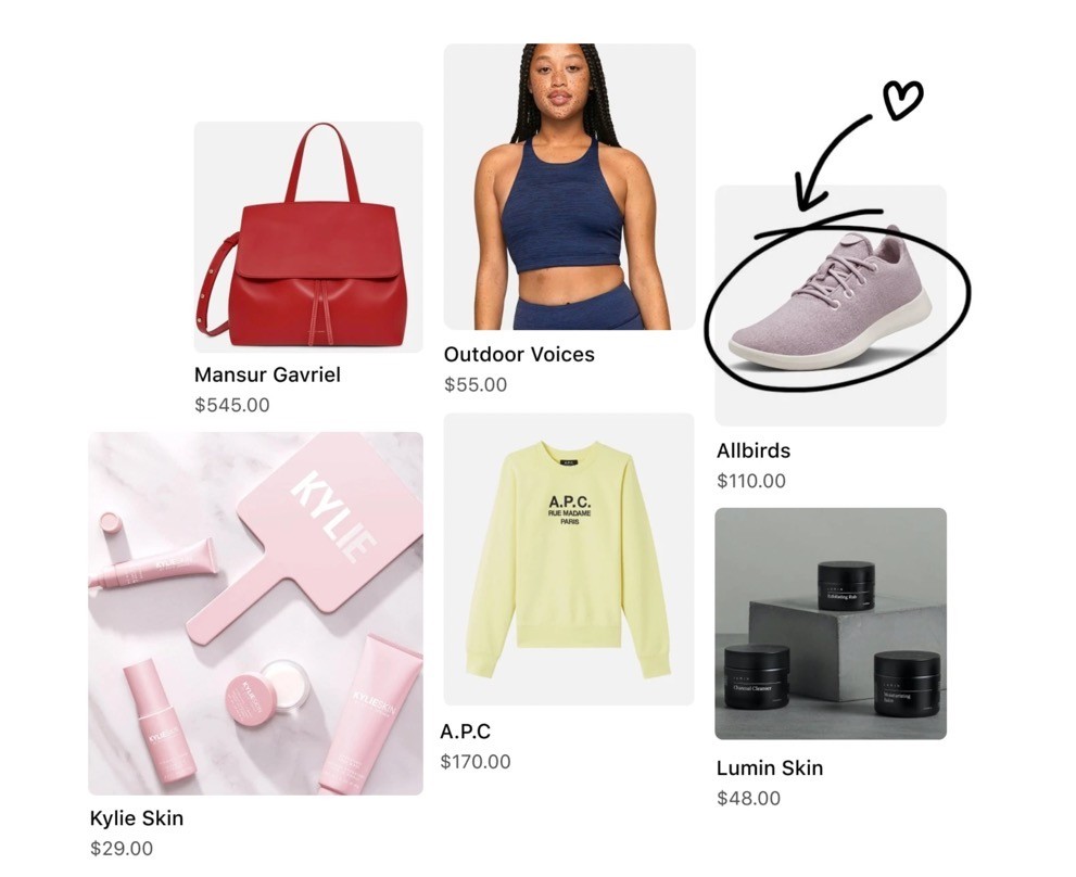 shopping recommendations from Shop Pay